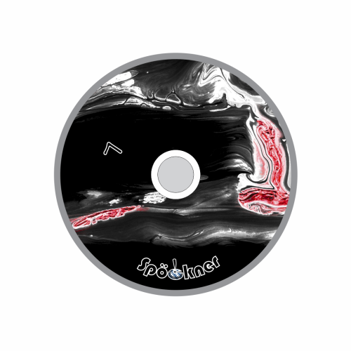 Spöckner "Lawine / rot schwarz" Eisstock